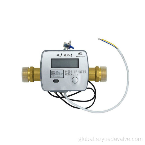 Large-Caliber Ultrasonic Water Meter Wireless Digital Brass Body Band Ultrasonic Water Meter Manufactory